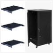 Raising Electronics 18U Wall Mount Network Server Cabinet Rack Enclosure Ventilated Door Lock 22.75" Depth