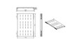 Fixed Rack Server Shelf 1U-for 800MM Deep Cabinets/Racks