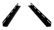 Raising Electronics 42U 4 Post Open Frame 19'' Server/Audio Steel Rack Deep from 16"-24" with Fixed Shelves