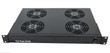 1U Rack Mount Fan Unit With 4 Fans For Servers Racks Cabinets