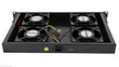 1U Rack Mount Fan Unit With 4 Fans For Servers Racks Cabinets