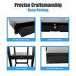 2U Rack Mount DJ 19" Rack Case Equipment Deep Drawer 2 Space Locking Lockable