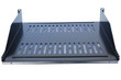 2 Pack 19" Vented Steel 2 Space 2U Rack Mount Cantilever Network Shelf 16" Deep