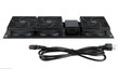 19" Rack Mount Cooling Fan System 3U Panel with 3 Fan Units