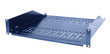 19" Vented Steel 2 Space 2U Rack Mount Cantilever Network Shelf 14" Deep