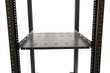 42U 4 Post Open Frame Server Data Rack 19" Adjustable Depth 22'-34" Aluminum