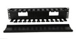 5 Pack 19" 2U Cable Management Unit with Cap-Plastic