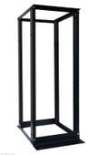4 post server rack - 15U rack 4-Post Open Frame Server Rack IT Network Relay IT Racks 23" Deep 600MM
