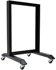 2 Post Server Rack - Raising Electronics 20U Movable 19'' 2 Post Open Frame Heavy Duty IT Network Data Server Rack (20U)