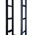 Open Frame Rack - 45U Open Frame Server Network Rack 1000MM Deep 4 Post With 3 Pairs OF L-Rails