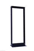 Open Frame Rack - 4FT 19" 27U 2 Post Server Rack IT Network Data Server Rack Aluminum
