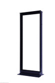 Open Frame Rack - 4FT 19" 27U 2 Post Server Rack IT Network Data Server Rack Aluminum