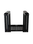 Raising Electronics 27U 4 Post Open Frame 19'' Server/Audio Steel Rack Deep from 16"-32" with Fixed Shelves