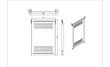 Rack Server - Rack Server Vented Shelf 19" Rack Mount 1U-Adjustable From 27-31" Shelves