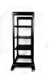 4 Post Server Rack - 27U 4 Post Open Frame Network Server Rack 19" Width 32" Deep 1000MM W/ 3 Shelves