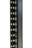 42 U Vertical Steel Cable Manager for Servers Racks Cabinets  one piece