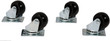 RAISING ELECTRONICS 4 Pieces Server Cabinet Casters Wheels Racks Heavy Duty