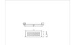 Cantilever Server Shelf Rack Mount 19" 1U 6"(150mm) Deep