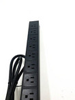 Rack Mount Power Distribution Unit 12 Outlets 15A PDU W/Digital Display