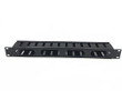 Raising Electronics1U Horizontal Rack Mount Metal Cable Management with Cover