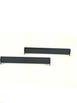 Raising Electronics Rack Mount Supporting Rails L-Shape 1 Pair 18.25" Long For Cabinets/Racks