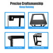 12U Wall Mount Open Frame 19'' Server Equipment Rack Threaded 18 inch depth