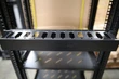1U Horizontal Rack Mount Cable Management Unit with Panel Plastic