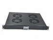 Raising Electronics Rack Mount Switch control Server Fan Cooling System With 4 Fans 1U