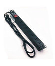 1U Rack Mount Distribution Power Unit-8 Outlet 15A PDU With Switch