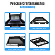 Raising Electronic 1U Rack Mount Sliding Keyboard Tray Cantilever For Server Data Network Rack