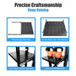Raising Electronics Sliding Rack Server Shelf For Rack 1U 19'' 4 Post Rack Mount-Adjustable 15''-22''
