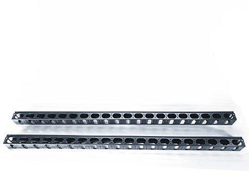 Raising Electronics 42U Vertical Rack Mount Metal Cable Management one ...