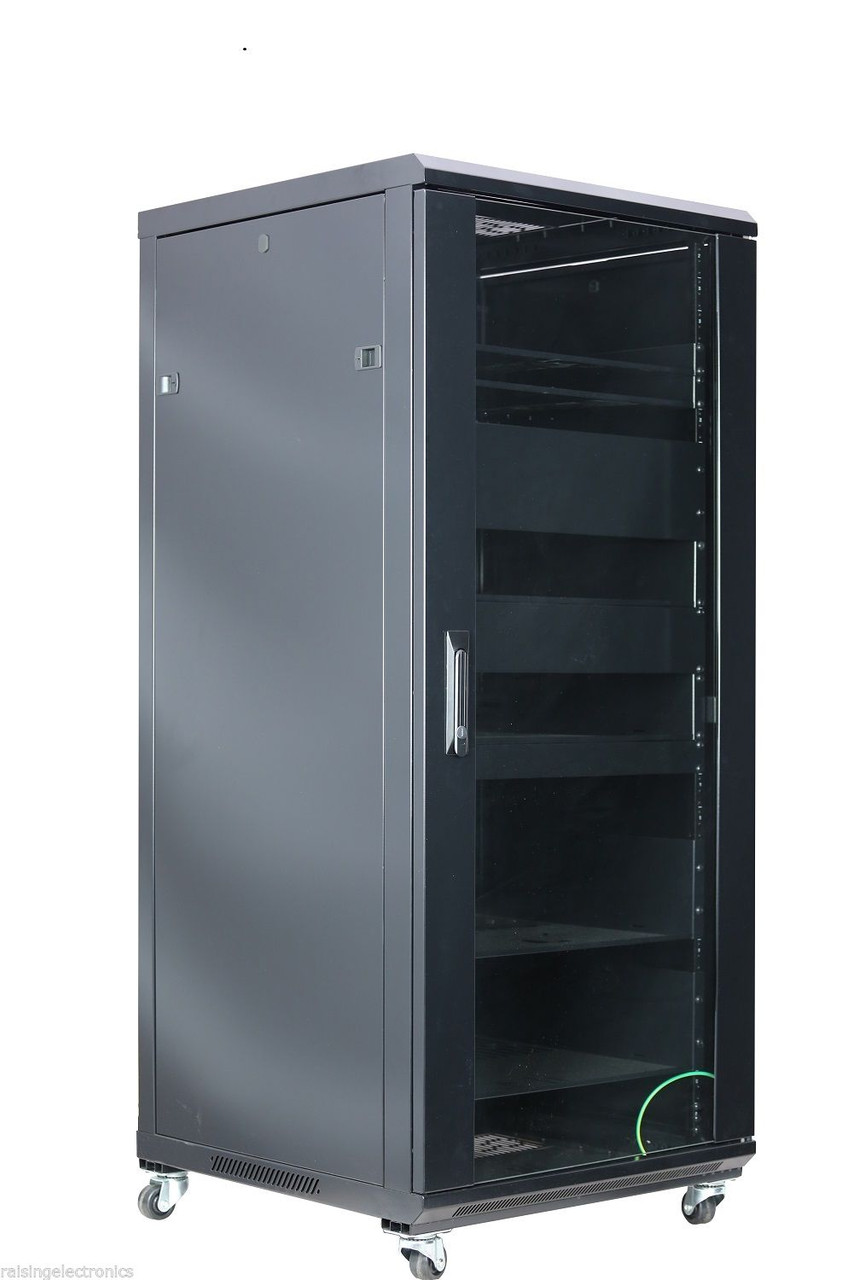 Wall Mount Audio Rack Cabinets 27u Audio Video Rack Server Data Rack Cabinet 600mm Deep Raising Electronics