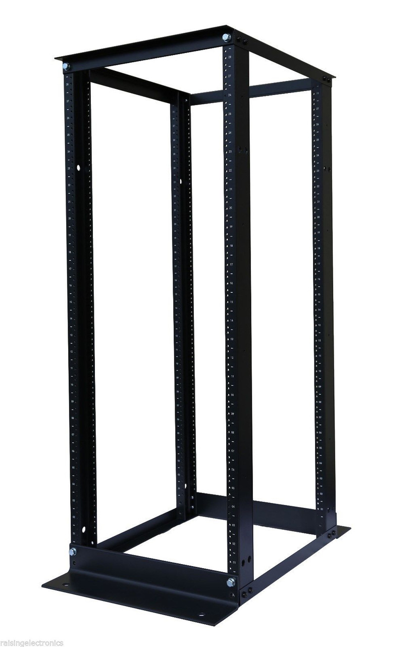 15U 4-Post Open Frame Server Rack IT Network Relay IT Racks 31/" Deep 800MM