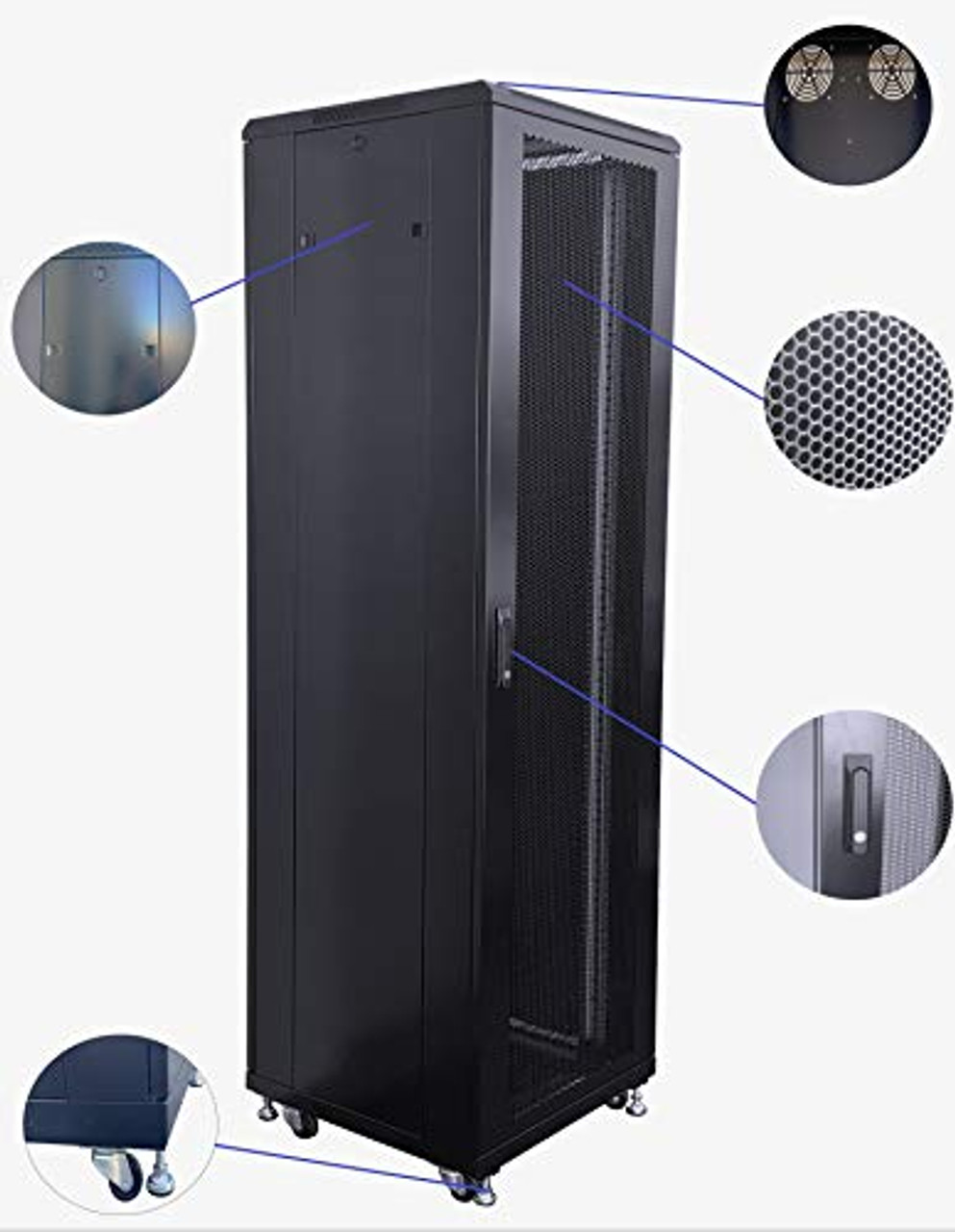 Raising Electronics 42u Rack Mount Internet Network Data Server