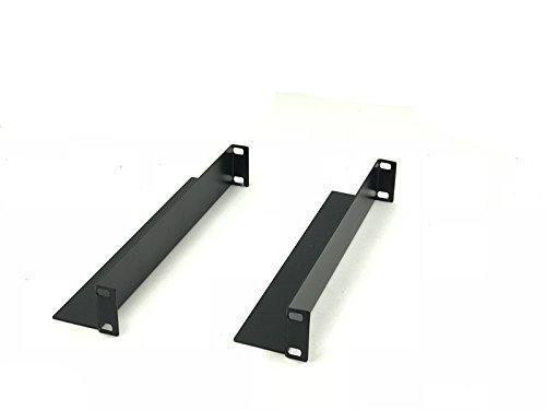 L Mount Rack Raising Electronics Rack Mount Supporting Rails L-Shape 1 Pair 18.25 ...