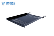 Rising Rack 1U Adjustable Rack Mount Server Shelf Rails