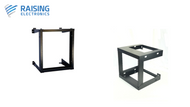 8U Open Frame Wall Mount Rack 12in Deep 