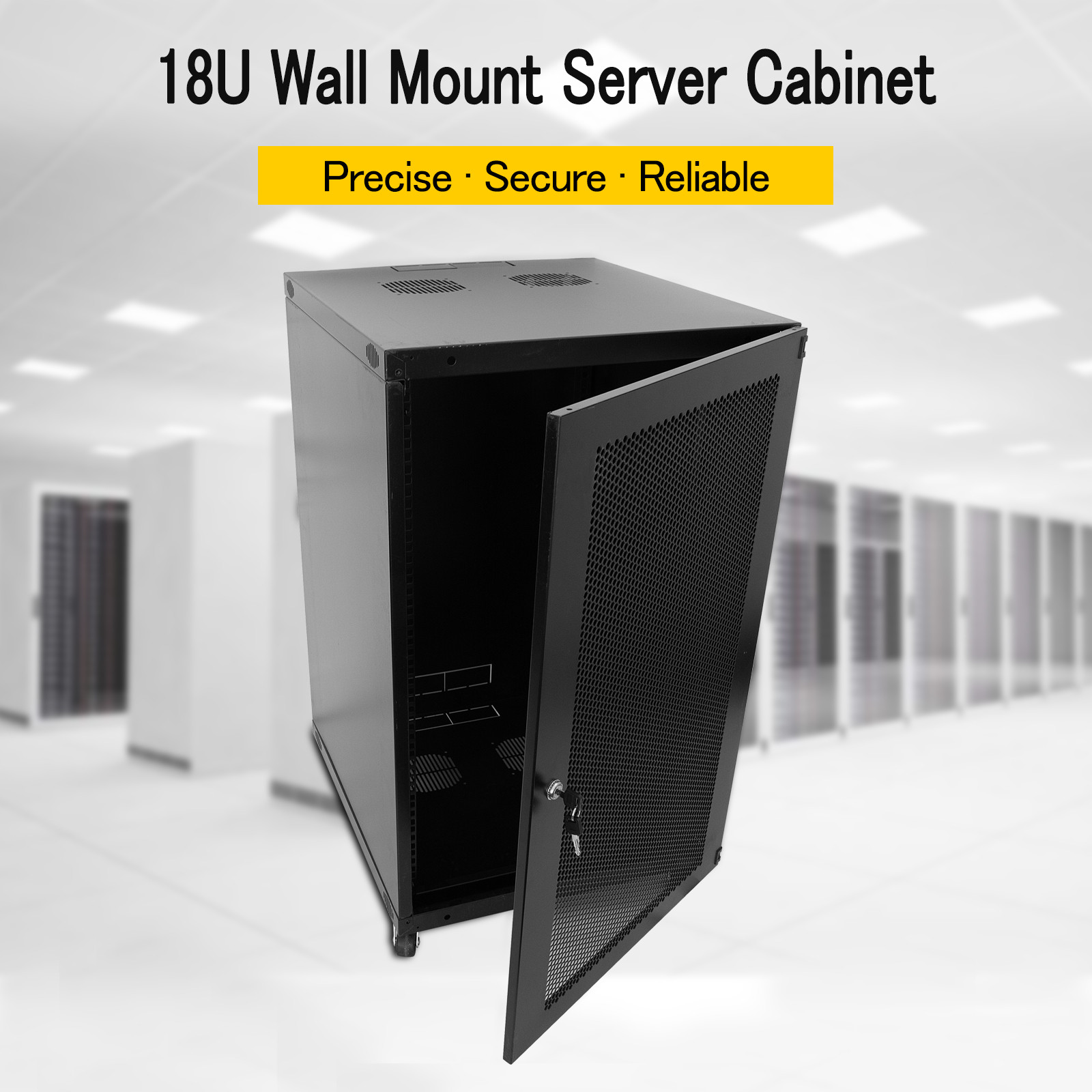 18U Wall Mount Network Rack Server Cabinet Enclosure: Best Affordable ...