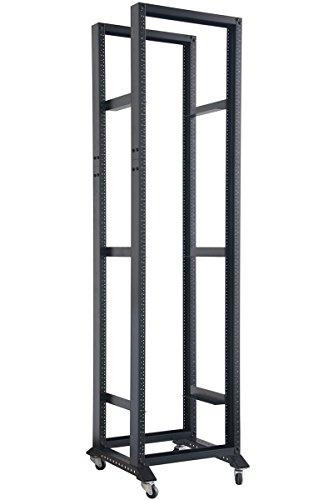 19 inch rack - Raising Electronics 42U 4 Post Open Frame 19'' Data Network It Server/Audio Rack (42U 31'' Depth)