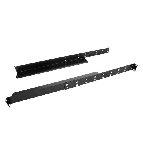 Raising Electronics Rack Mount Supporting Rails L-Shape 1 Pair adjustable depth 21.5''-35'' Deep Cabinets/Racks