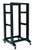 15U 4 Post Open Frame 19" Server/Audio Rack 17" Deep 600MM