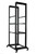 Raising Electronics 27U 4 Post Open Frame 19'' Server/Audio Networking Data Steel Rack Deep 17" with Fixed Shelves
