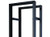 Open Frame Rack - 45U Open Frame Server Network Rack 1000MM Deep 4 Post With 3 Pairs OF L-Rails