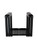 Open Frame rack - Raising Electronics 15U Rack 4 Post Open Frame 19'' Server/Audio Steel Rack Deep From 16"-32" With Fixed Shelves