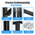 Raising ELECTRONIS 15U 4 Post Open Rack Frame Rack Enclosure 19 Inch Adjustable Depth Aluminum UL Certified