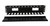 2U Horizontal Rack Mount Cable Management Unit with Panel Plastic 19"