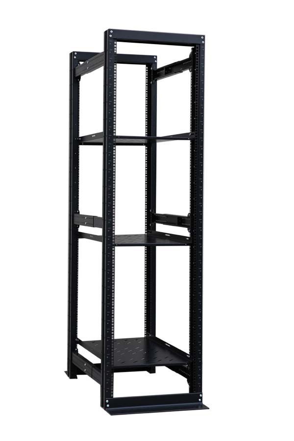 4 Post Server Rack: 42U 4 Post Server Rack Open Frame Enclosure 19 