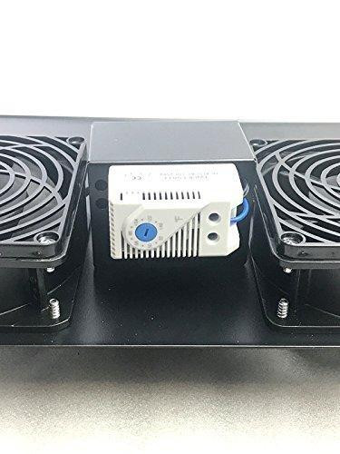 Raising Electronics Rack Mount Temperature Control Server Fan Cooling System With 2 Fans 1u Raising Electronics