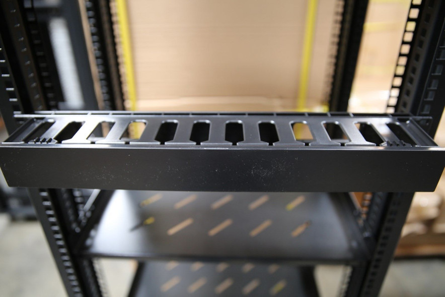 Horizontal Zero U Cable Management Shelf - Recovers 30% Rack Space